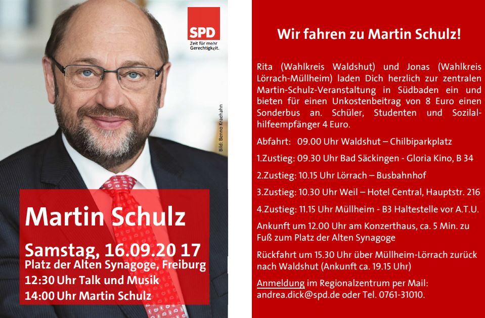 Kontakt Martin Schulz